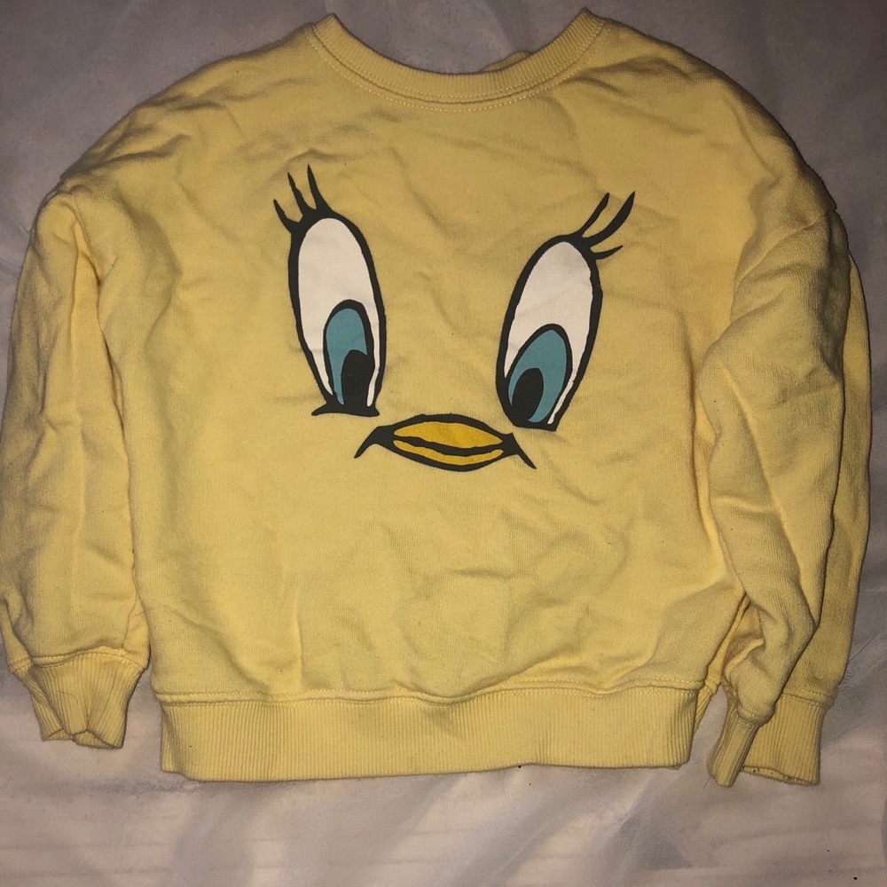 Girls Zara Tweety sweatshirt